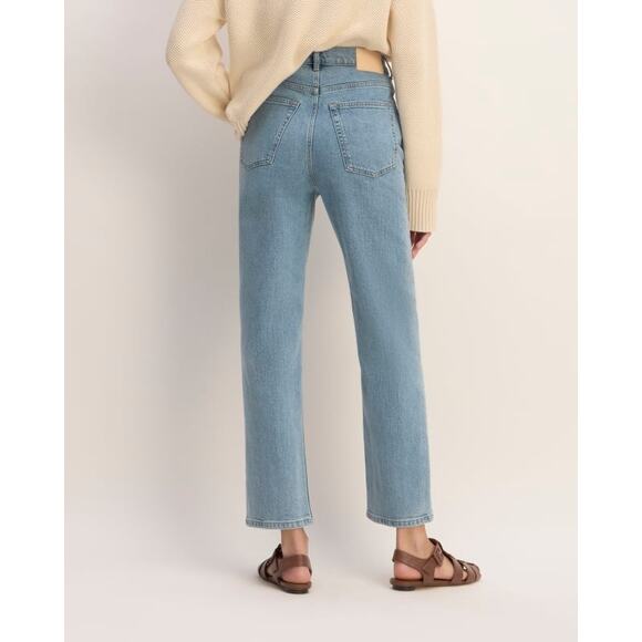 Everlane The Way-High Straight Jean Light Indigo 29 Regular NWT - Picture 2 of 10